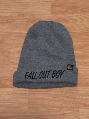 Fall out boy Beanie Hat with Embroidered Logo